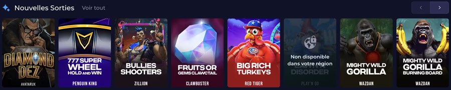 Dépôts et financement de compte